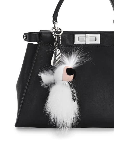 fendi karlito bag charm replica|fendi bag charm On Sale .